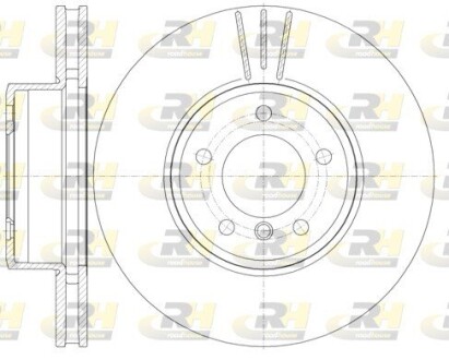 Гальмівний диск roadhouse 6853.10