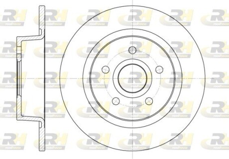 Гальмівний диск roadhouse 6863.00