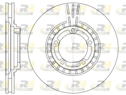 Гальмівний диск roadhouse 6884.10
