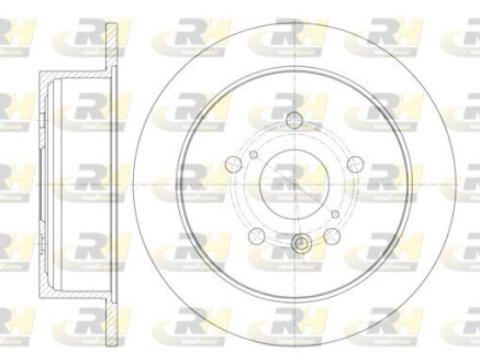 Гальмівний диск roadhouse 6911.00
