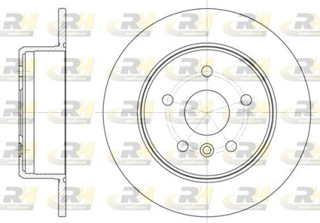 Гальмівний диск roadhouse 6914.00