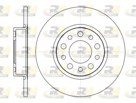 Гальмівний диск roadhouse 6967.00