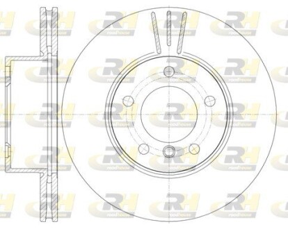 Гальмівний диск roadhouse 6974.10