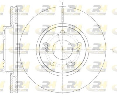 Гальмівний диск roadhouse 6986.10