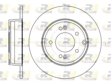 Гальмівний диск roadhouse 6989.00