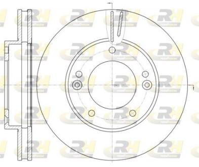Гальмівний диск roadhouse 6992.10