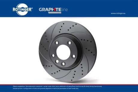 Диск тормозной передний (кратно 2) Lexus RX (08-15), NX(14-) Toyota Rav4 (12-19) [328X49 перфорир.] (RT 20952-GL T5) rotinger rt20952glt5