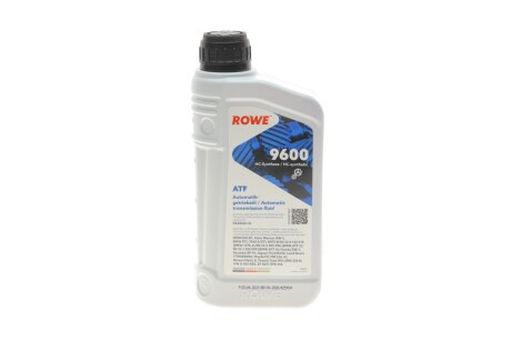 Олива HIGHTEC ATF 9600 (1L) (DEXRON VI/BMW ETL 7045 E/ETL 8072 B/MB 236.41) (червоний) rowe 25036-0010-99