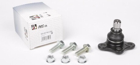 Опора кульова (передня/знизу) Citroen C2 03-12/C3 09-/Peugeot 207 06-13/2008 13- (d=18mm) rts 93-00742-056