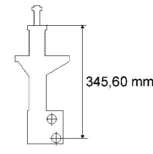 Амортизатор підвіски sachs 230 315