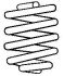 VW Пружина передняя L=363mm Audi A4/ A6,Passat 95- sachs 997520 (фото 1)