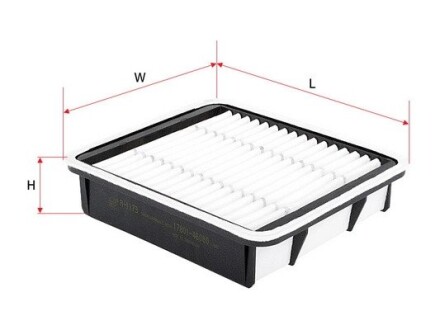 Фільтр повітряний sakura a-1173