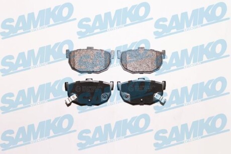 Колодки тормозные samko 5SP089