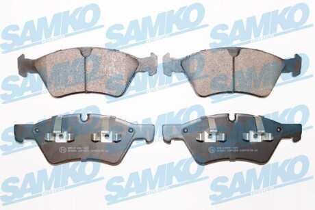 Колодки тормозные samko 5SP1253