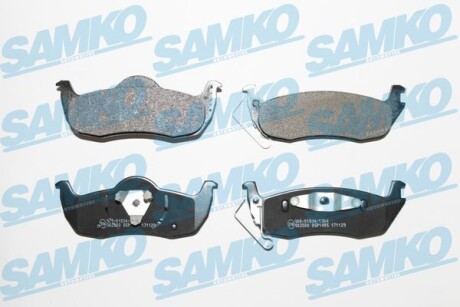 Колодки гальмівні samko 5SP1405