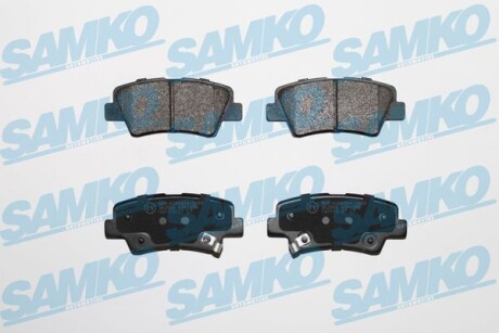 Колодки тормозные samko 5SP1558