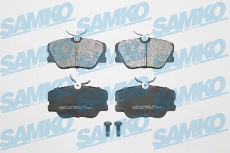 Колодки тормозные samko 5SP280