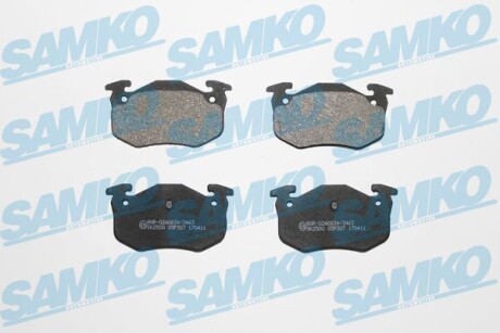 Колодки тормозные samko 5SP307