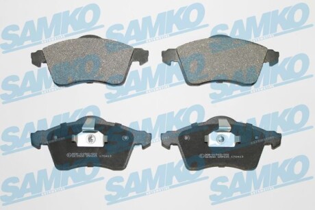 Колодки передние R15 samko 5SP645