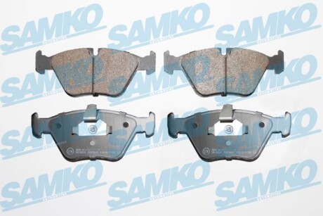 Колодки тормозные samko 5SP649