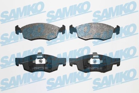 Колодки передні samko 5SP756