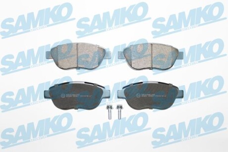 Колодки передні samko 5SP807