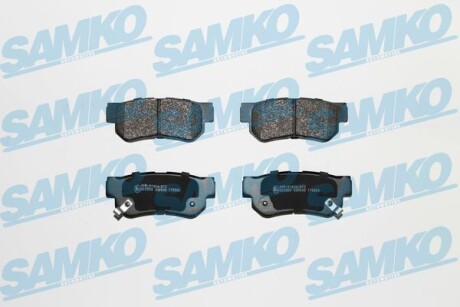 Колодки тормозные samko 5SP848