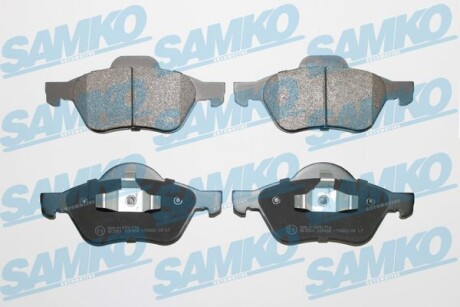 Колодки передние samko 5SP898