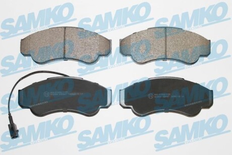 Колодки передні samko 5SP967