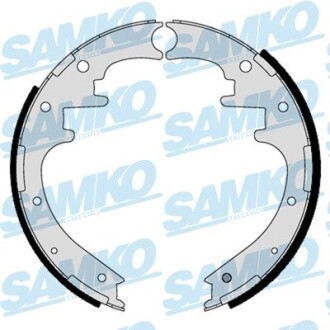 Колодки гальмівні барабанні samko 81125