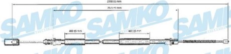 Трос зчеплення samko c0211B