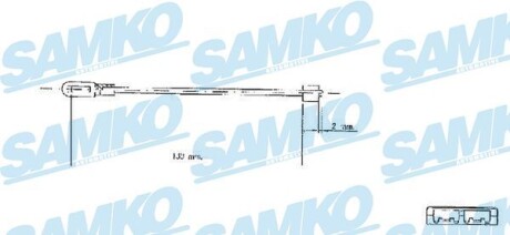 Трос зчеплення samko c0578B