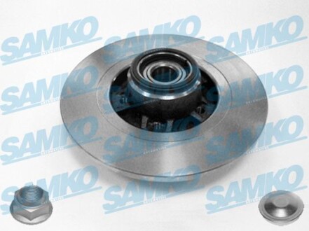 Диск тормозной samko r1033PCA