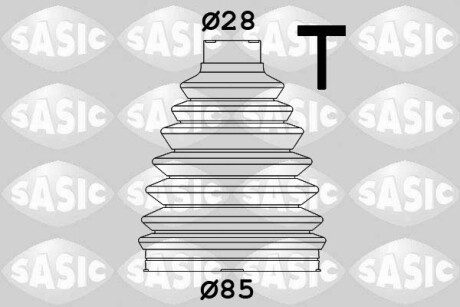 Комплект пильовика приводного вала sasic 1904040