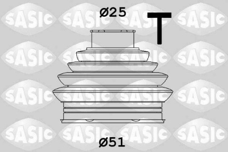 Пильовик ШРУС зовн. AUDI, SEAT, SKODA, VW sasic 1906103