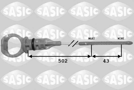 Щуп уровня масла PSA DV6ATED4(9HV)/DV6BTUD4(9HT) (выр-во) sasic 1940019