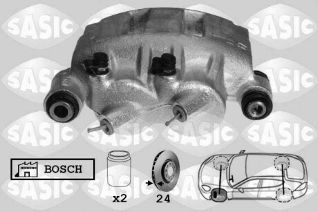 Суппорт передний sasic 6504026