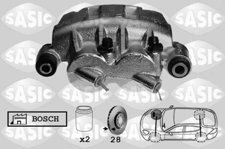 Суппорт передний sasic 6504031