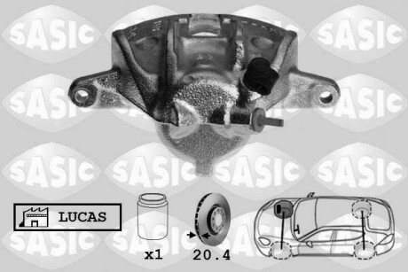 Суппорт передний sasic sca0089