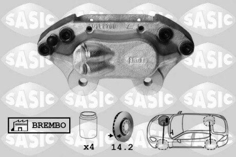 Суппорт передний sasic sca6071