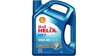 Масло двигателя Helix HX7 10W-40 4L shell 550040315