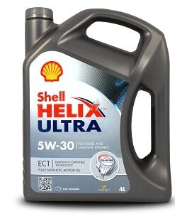 Масло моторное Helix Ultra ECT C3 5W-30 (4 л) shell 550042826