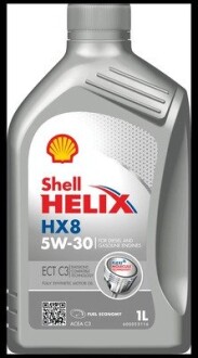 Масло двигателя Helix HX8 ECT C3 5W-30 1L shell 550046663