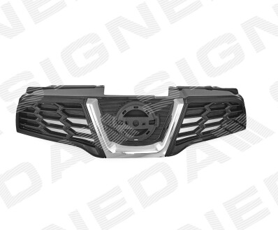 Решітка радіатора NISSAN QASHQAI, 10 - 13 signeda pds07325ga