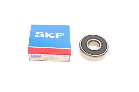 Підшипник кульковий 6302 2RSH/C3 15*42*13 (увелич. skf 6302-2RSH/C3