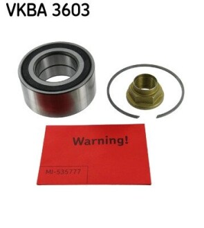 Подшипник колеса, комплект skf vkba3603