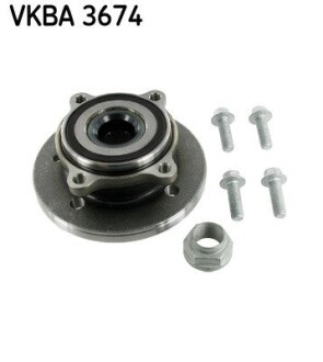 Подшипник колеса, комплект skf vkba3674