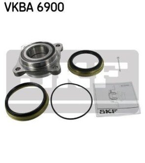 TOYOTA підшипник маточини без ABS передн.Land Cruiser 02-,Hilux III 05- skf vkba 6900