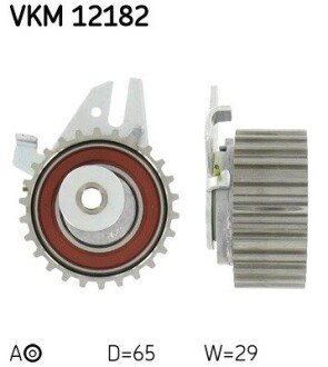 Ролик модуля натягувача ременя skf vkm 12182