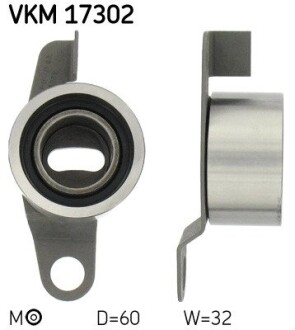 Ролик модуля натяжителя ремня skf vkm 17302